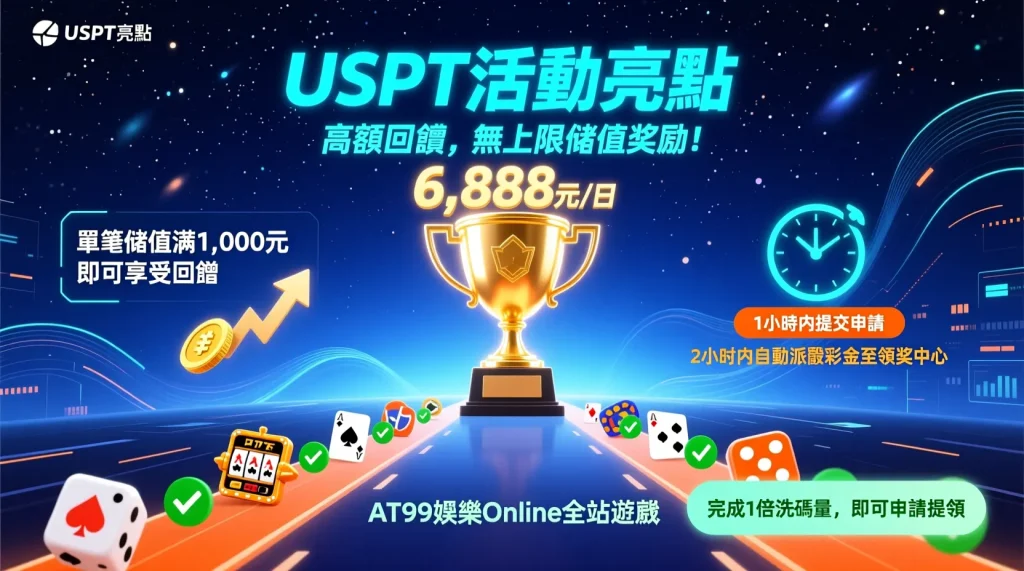 AT99娛樂Online全新USDT活動