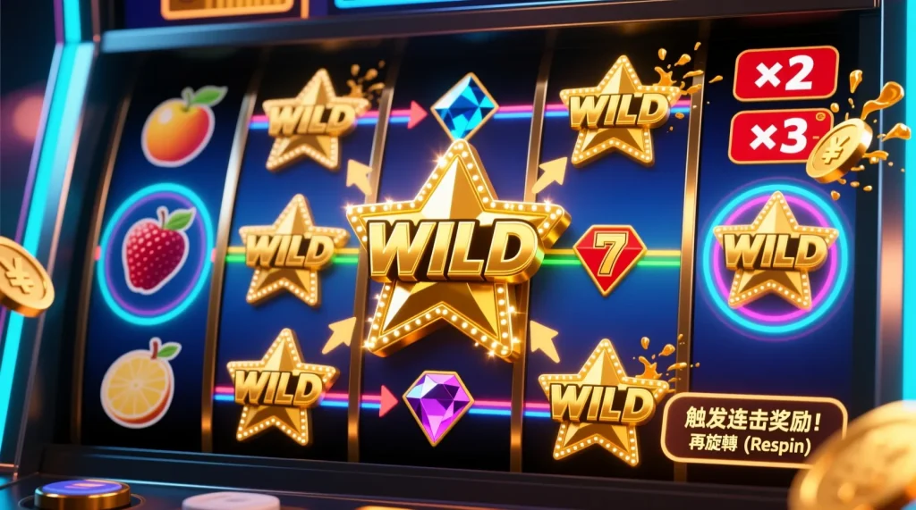 百搭符號是什麼？AT99娛樂Online 老虎機Wild符號功能與玩法全解析