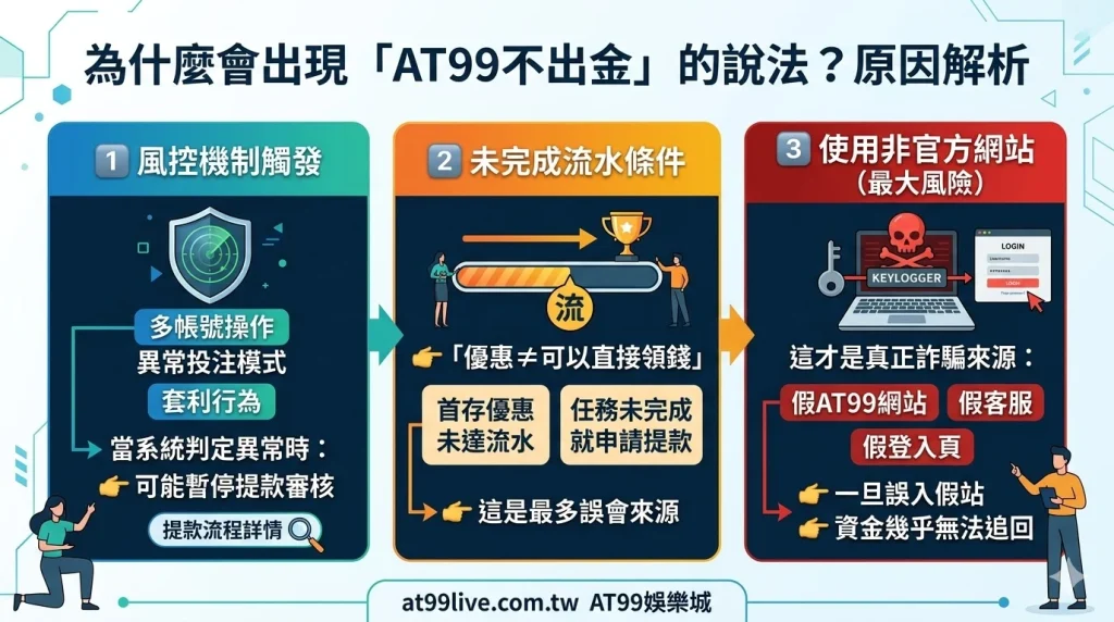 AT99娛樂城詐騙是真的嗎？不出金謠言與真實測試完整解析