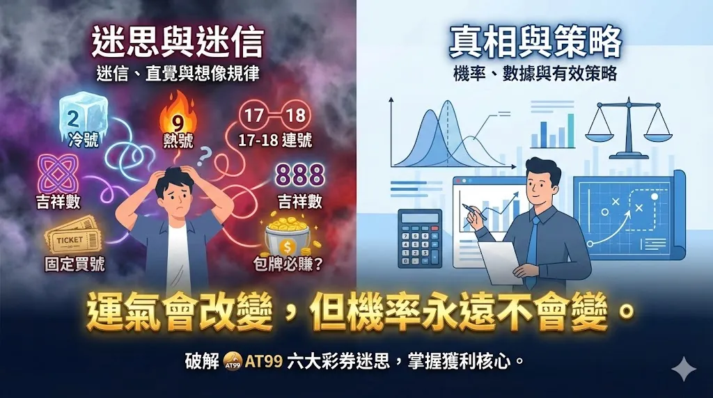 連續號？冷熱號？彩票選號迷思全面破解