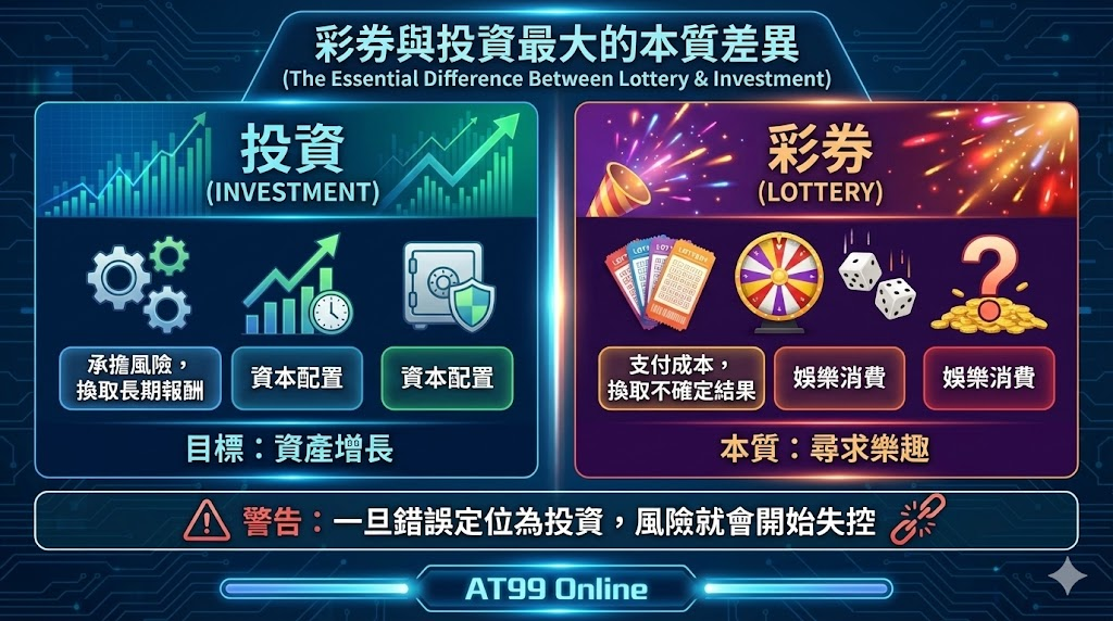 彩券投資是否可行？風險與報酬全面解析（AT99娛樂Onlin - image