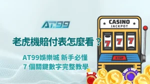 老虎機賠付表怎麼看？AT99娛樂城 新手必懂 7 個關鍵數字完整教學