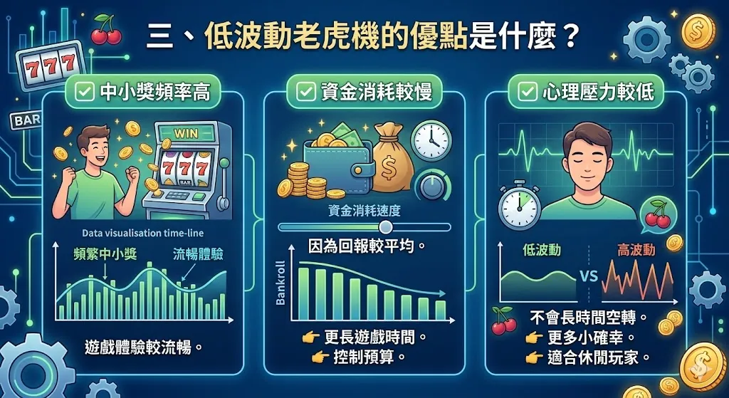 低波動老虎機有哪些特徵？穩定型結構設計完整解析