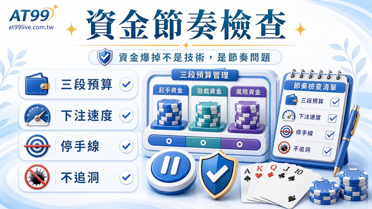AT99 資金節奏檢查：資金節奏檢查