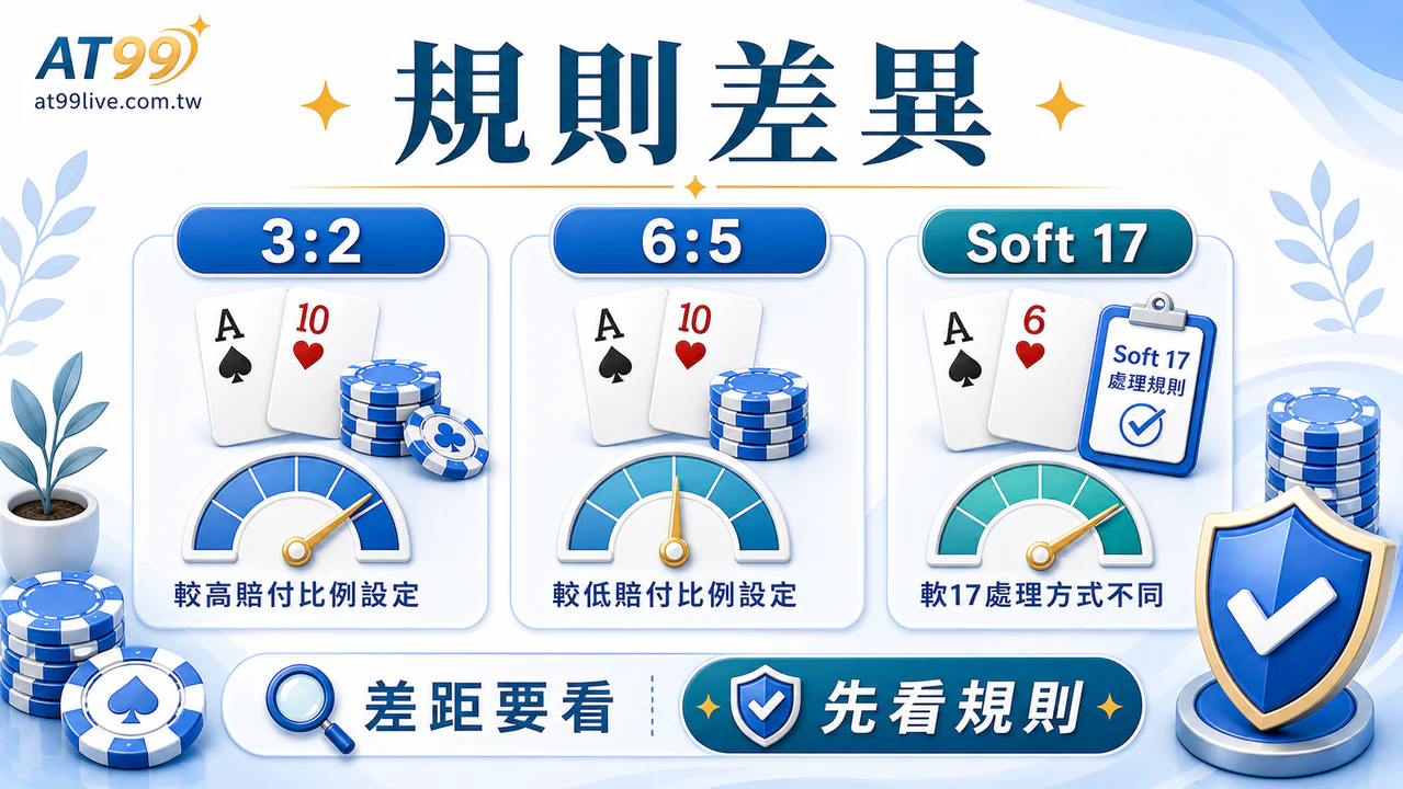 AT99 21點數學解析：規則與莊家優勢